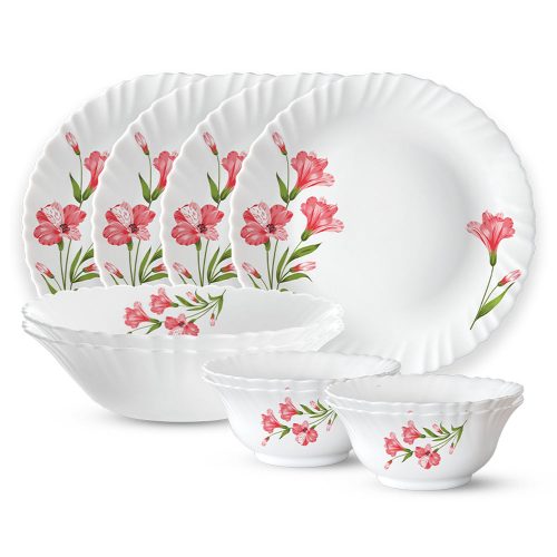 Larah Marina Peach Dinner Set
